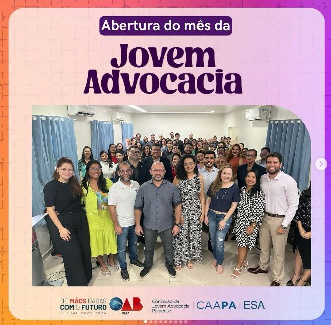 CLICKS DA CERIMÔNIA DE ABERTURA DO MÊS DA JOVEM ADVOCACIA DO PARÁ