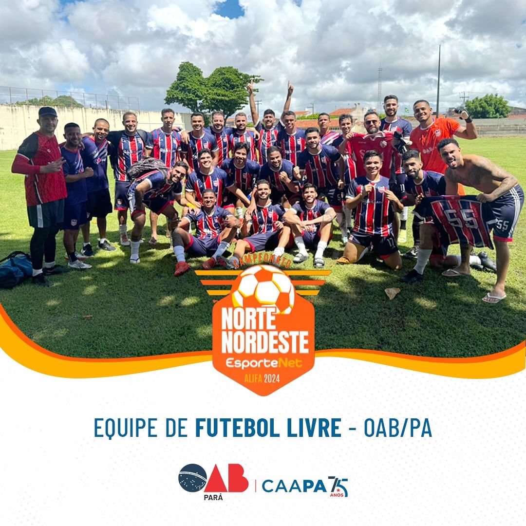 Equipes da OAB Pará disputam o Campeonato Norte-Nordeste de Futebol em Sergipe.