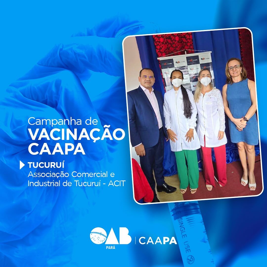 Campanha de Vacinação CAAPA 2024 em Tucuruí.