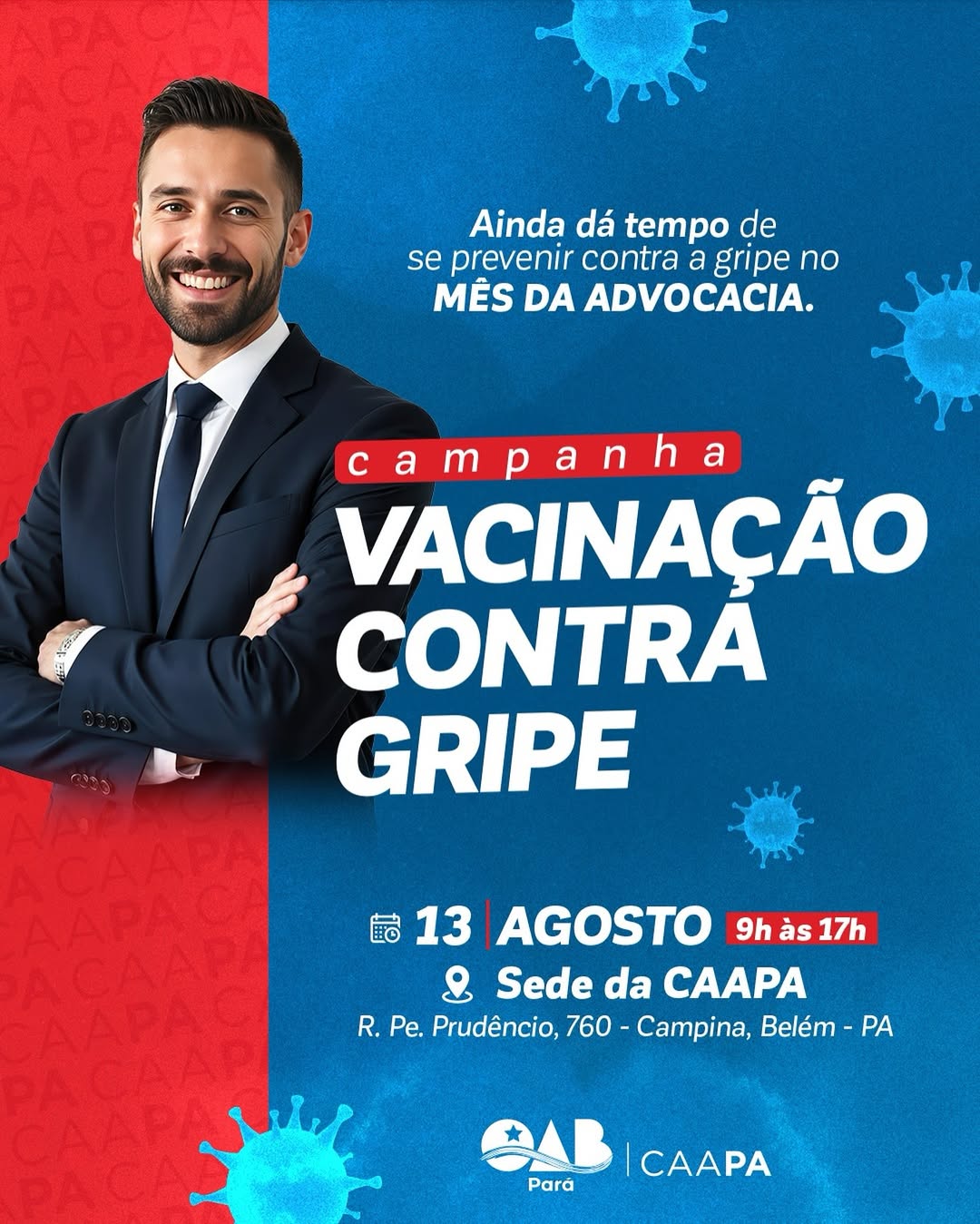 Campanha de Vacinação na Sede da CAAPA.