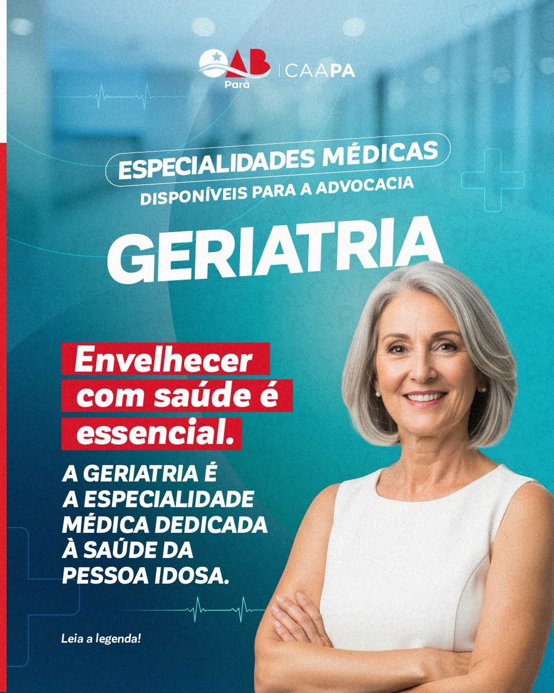 Longevidade com qualidade de vida: o cuidado essencial para a advocacia paraense!
