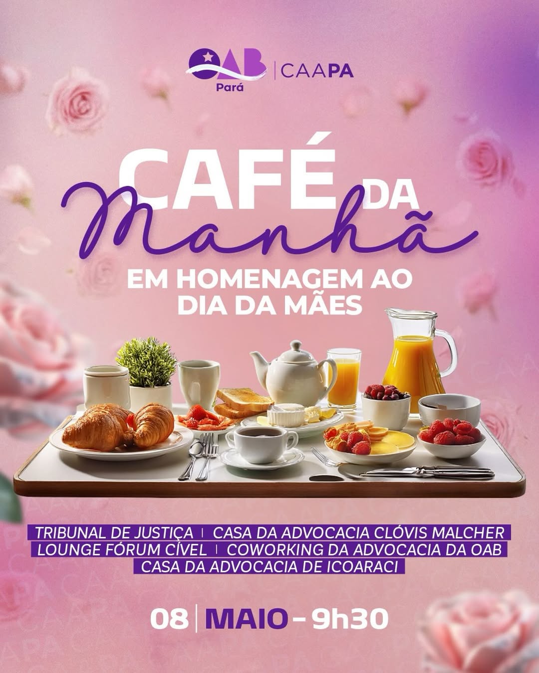 A CAAPA convida você para um momento especial de carinho e celebração, dedicado a todas as mães que inspiram amor, força e dedicação todos os dias.