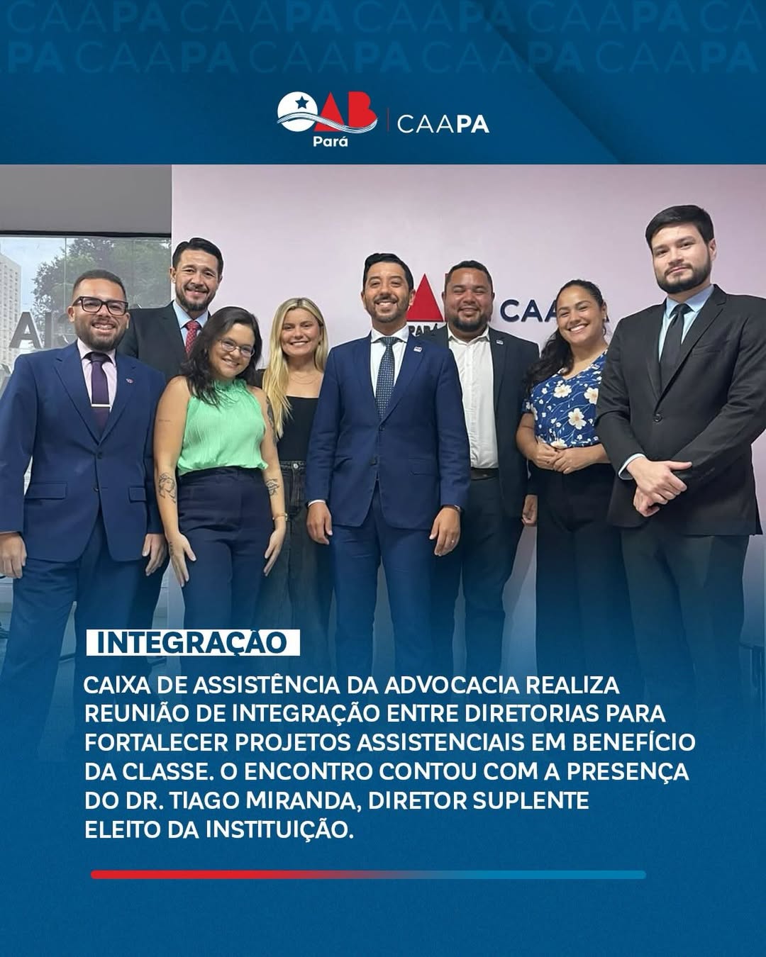 A CAAPA realizou uma importante reunião de integração entre diretorias, alinhando projetos e iniciativas assistenciais voltadas ao fortalecimento da classe.