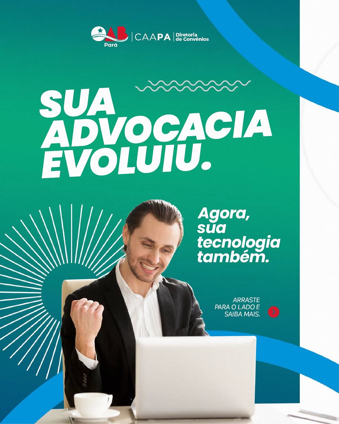 Ganhar tempo, automatizar tarefas e aumentar a produtividade nunca foi tão acessível. Com o convênio da CAAPA com a Jusfy, advogados(as) inscritos(as) na Caixa têm acesso a uma plataforma jurídica completa por apenas R$ 31,00/mês.