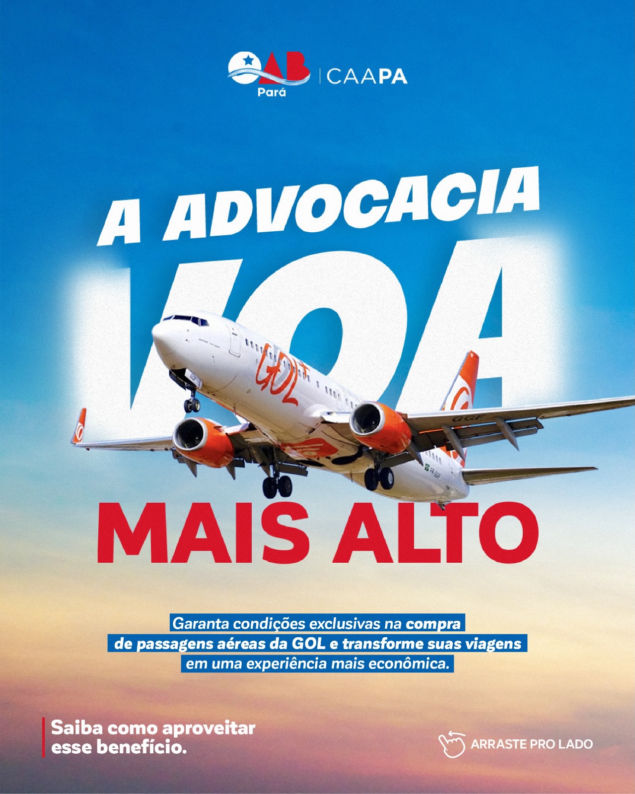Viajar pagando menos é simples — e agora faz parte dos seus benefícios como advogado ou advogada!
