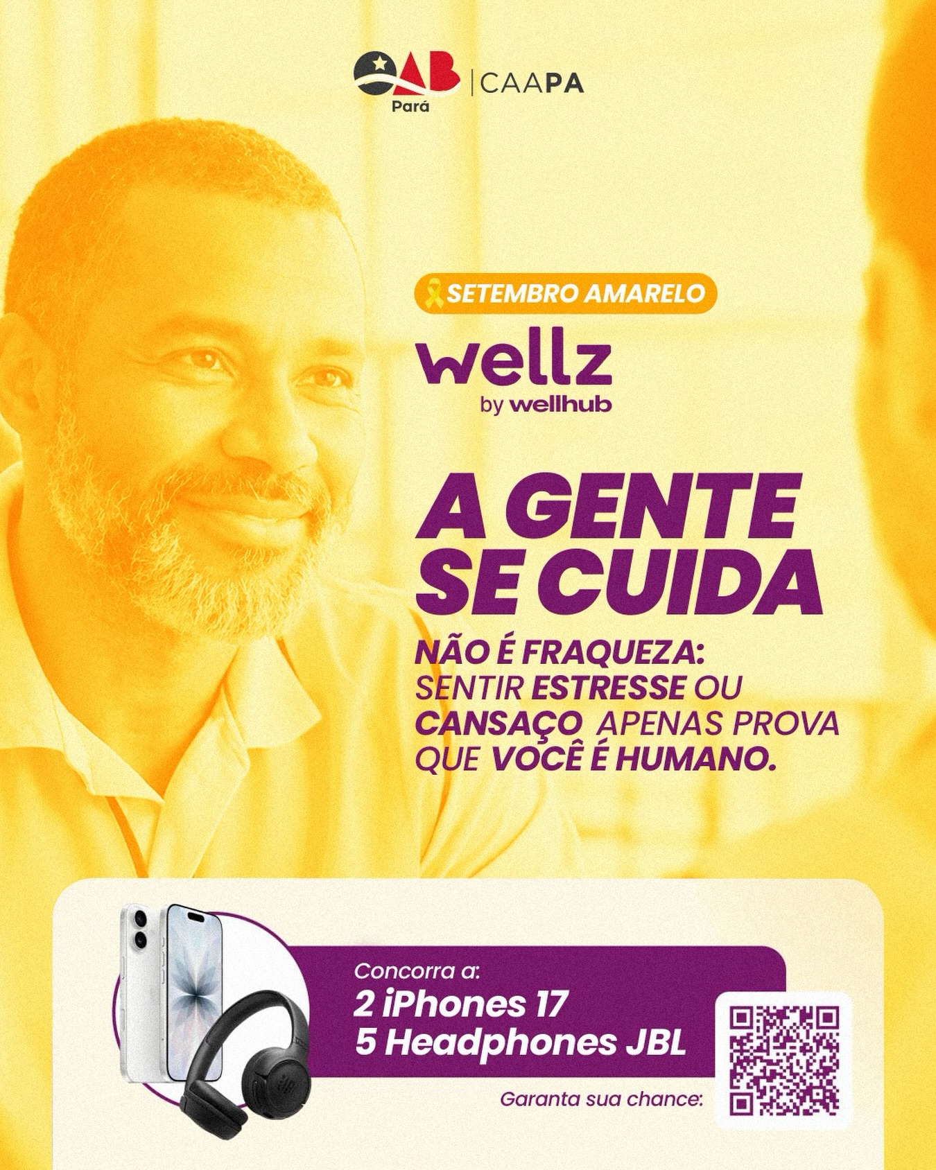 🎗️ Setembro Amarelo | A gente se cuida.