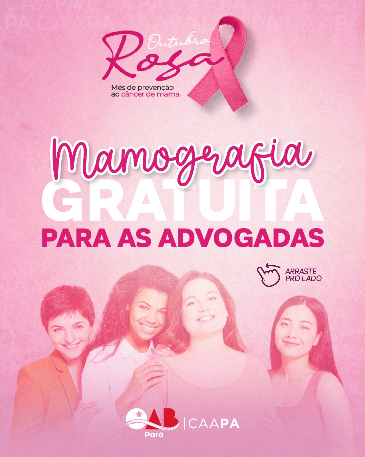 Outubro Rosa: Mamografia Gratuita para as Advogadas!